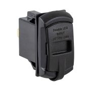 Разъем USB 5В 4.2А и вольтметр