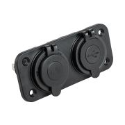 Панель с USB-разъемом 5в 2.1А и прикуривателем