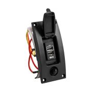 Панель с 2-мя USB-разъемами