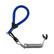 Чека для вм Kawasaki с плавающим ремешком, сине-серебристая