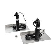 Комплект транцевых плит XKA (нерж.), 9x18 дюймов, без панели управления, Lectrotab