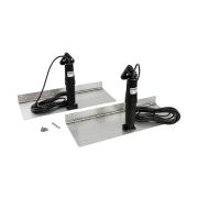 Комплект транцевых плит XKA (нерж.), 9x24 дюймов, без панели управления, Lectrotab