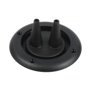 Уплотнитель для 2-х тросов управления черный, д. 105 мм