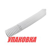 Гофра кабель-трассы d50,8 мм, белая (упаковка из 10 м.)