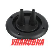 Уплотнитель для 2-х тросов управления черный, д. 105 мм (упаковка из 10 шт.)