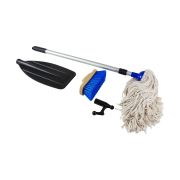 Комплект разборный багор, щетка, весло