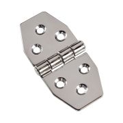 Петля 77х38х2 мм, трапециевидная, нержавеющая