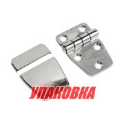 Петля 59х40 мм, нержавеющая (упаковка из 10 шт.)