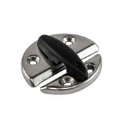 Защелка люка круглая, нержавеющая