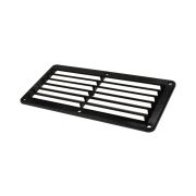 Решетка воздухозаборника 260х125х17 мм, черный