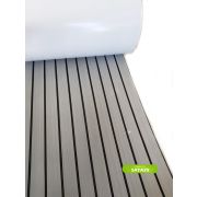 Палубное покрытие EVA 2400x1200mm серый-черный