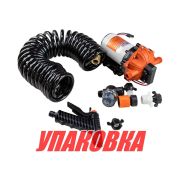 Комплект помывочный SeaFlo, 12 В, 19,7 л/мин, 70 PSI (4.8 бар) (упаковка из 4 шт.)