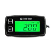 Тахометр универсальный со счетчиком моточасов с подсветкой и сменной батарейкой