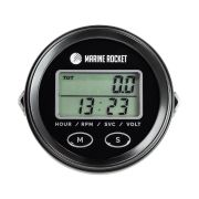 Тахометр универсальный со счетчиком моточасов, подсветкой и внешним питанием, провод 4,5 м