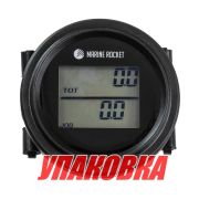 Тахометр универсальный со счетчиком моточасов, подсветкой и внешним питанием (упаковка из 10 шт.)