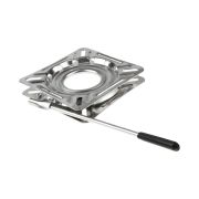 Основание под сиденье нержавеющее, вращающееся с фиксацией