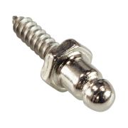 Ответная часть DOT для тентовой застежки на шурупе 15,88 мм, никелированная латунь