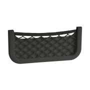 Накладной карман с сеткой 250x115x30 мм, черный