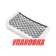 Накладной карман с сеткой 205х120х20 мм (упаковка из 10 шт.)