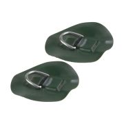 Кольцо D-образное зеленое, 2 шт