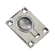 Ручка палубная потайная 48х38 мм, нержавеющая сталь