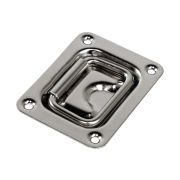 Ручка палубная потайная 76х57 мм, нержавеющая