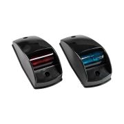 Огни ходовые, черный корпус, комплект