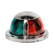 Огонь ходовой комбинированый (красный, зеленый), SS304, 12-24 В, LED