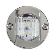 Огонь кормовой круглый, светодиодный, нержавеющая сталь