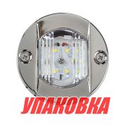 Огонь кормовой круглый, светодиодный, нержавеющая сталь (упаковка из 4 шт.)