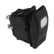 Переключатель двухпозиционный ON-OFF 12 В/16А 4Р с подсветкой