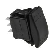 Переключатель трехпозиционный (ON)-OFF-(ON) 12 В/20А 3Р без фиксации