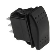 Переключатель трехпозиционный (ON)-OFF-(ON) 12 В/20А 6Р без фиксации