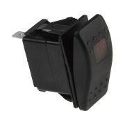 Переключатель двухпозиционный (ON)-OFF 12 В/20А 3Р с подсветкой без фиксации 1 положения