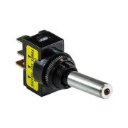 Тумблер двухпозиционный ON-OFF 12 В/16А 3P  с подсветкой