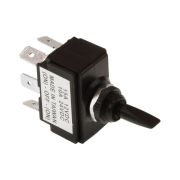 Тумблер трехпозиционный (ON)-OFF-(ON) 12 В/15А 6P