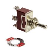 Тумблер трехпозиционный (ON)-OFF-(ON) 12 В/15А 3P