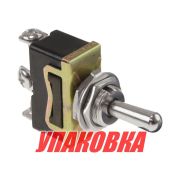 Тумблер трехпозиционный (ON)-OFF-ON 12 В/15А 3P (упаковка из 10 шт.)