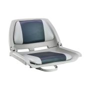 Кресло мягкое складное, обивка винил, цвет серый/угольный, Marine Rocket