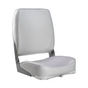 Кресло мягкое складное, высокая спинка, обивка винил, цвет серый, Marine Rocket