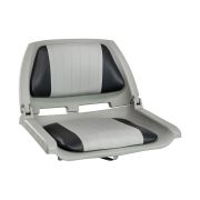 Кресло мягкое складное, обивка винил, цвет серый/угольный, Marine Rocket