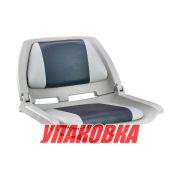 Кресло мягкое складное, обивка винил, цвет серый/угольный, Marine Rocket (упаковка из 4 шт.)