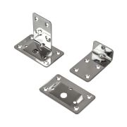 Комплект кронштейнов столешницы 86х52х70х2 мм, нержавеющий