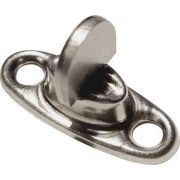 Застежка тентовая поворотная c панелькой, нержавеющая сталь, Osculati