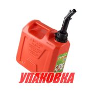 Канистра для ГСМ пластиковая, 5 л (упаковка из 6 шт.)