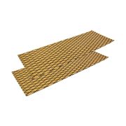 Покрытие палубное EVA, 1900х700х6мм, самоклеящееся, золотисто-желтое, тип «D», упаковка 2 листа, Marine Rocket