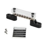 Колодка распределительная электромонтажная с защитной крышкой, 6 контактов