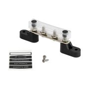 Колодка распределительная электромонтажная с защитной крышкой, 4 контакта