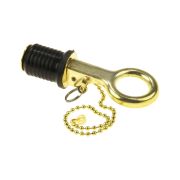 Пробка сливная 22-25 мм (защелка) с цепочкой