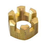 Гайка корончатая на гребной вал Yamaha 40-90, Omax